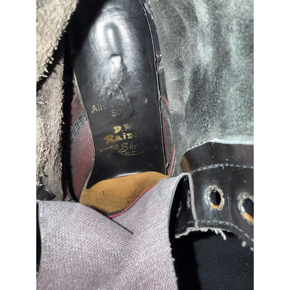 Dr. Martens Black VTG D.M.Raiders Shelly’s UK 5 MIE - Picture 6 of 8